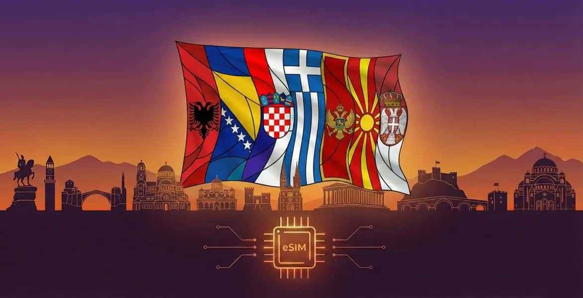 Balkans (5+ zones), Cellesim eSIM