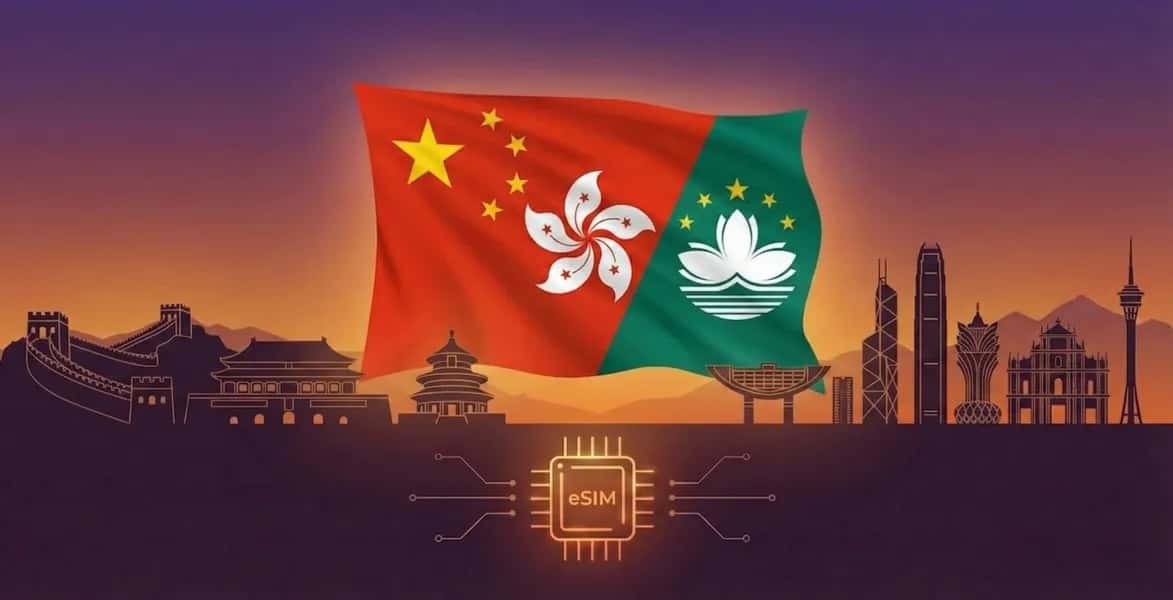 Cina (Cont., HK, Macao), Cellesim eSIM